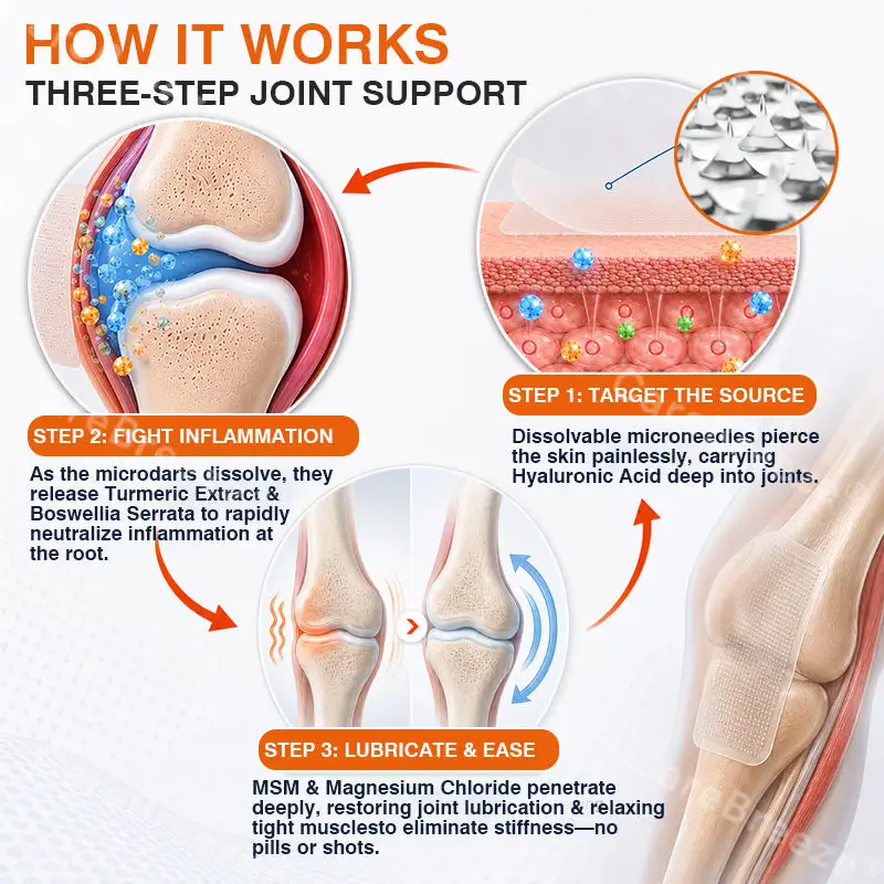 Pain-Relief Bone-Healing Microneedle Patch - Image 6