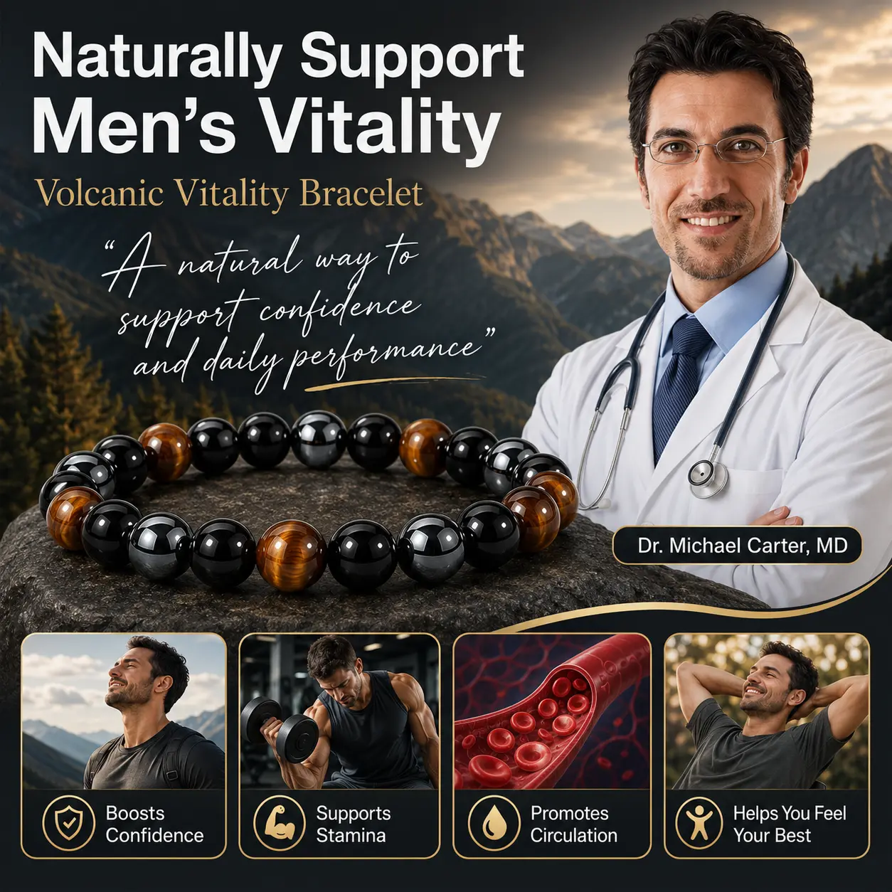 Men's Strength & Vitality Bracelet - Image 3