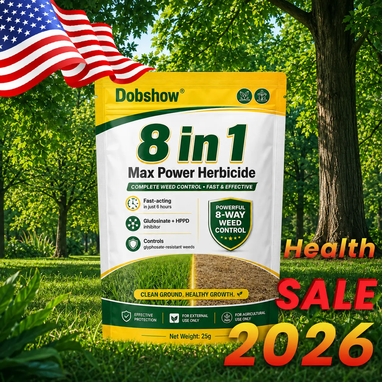 8 in 1 Cyclosinone Anti-Weed Granules