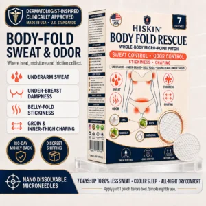 Whole-Body Sweat Reset Microneedle Patch