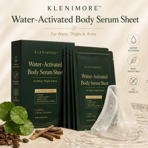Water-Activated Body Serum Sheet