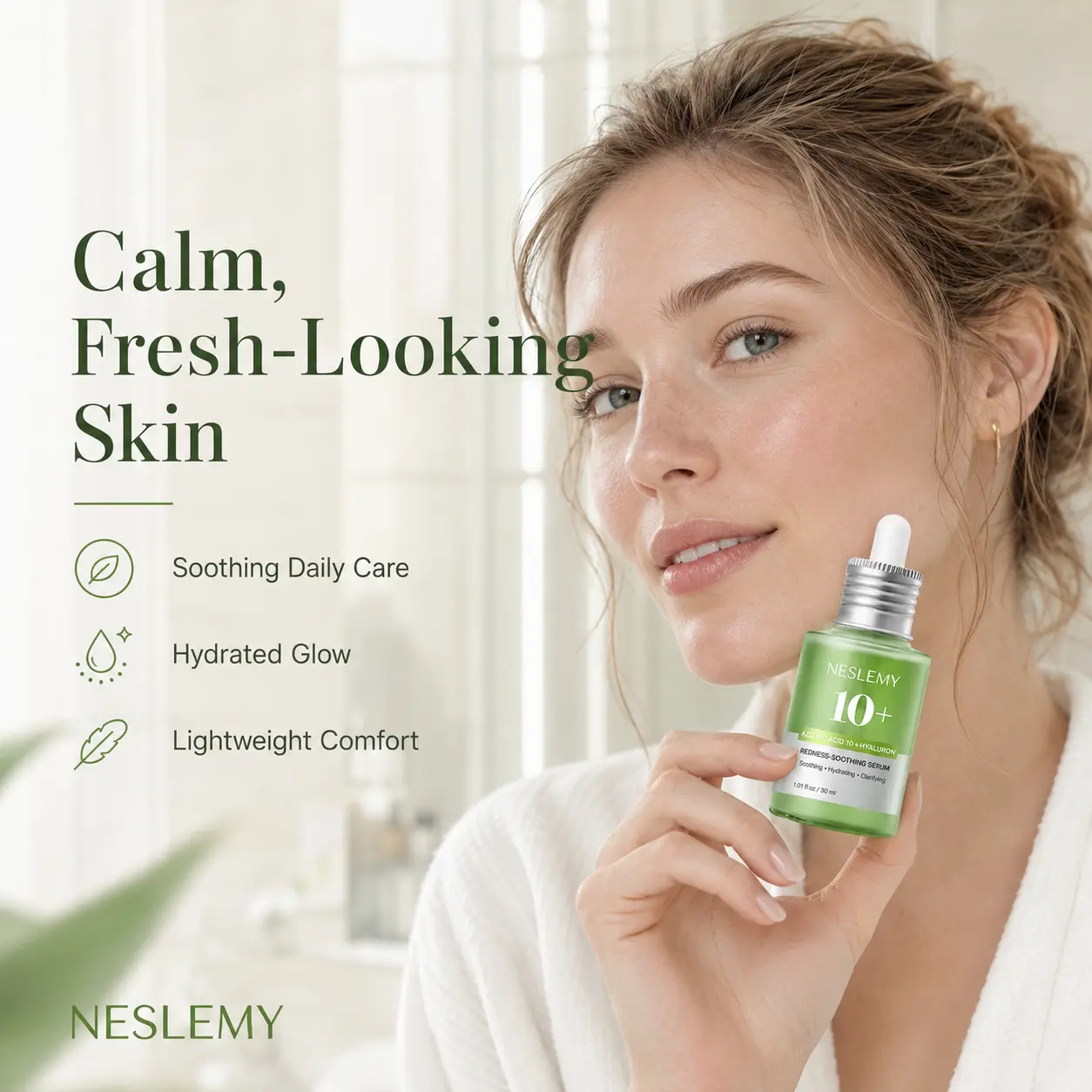 NESLEMY 10% Azelaic Acid + Hyaluron Soothing Serum - Image 7