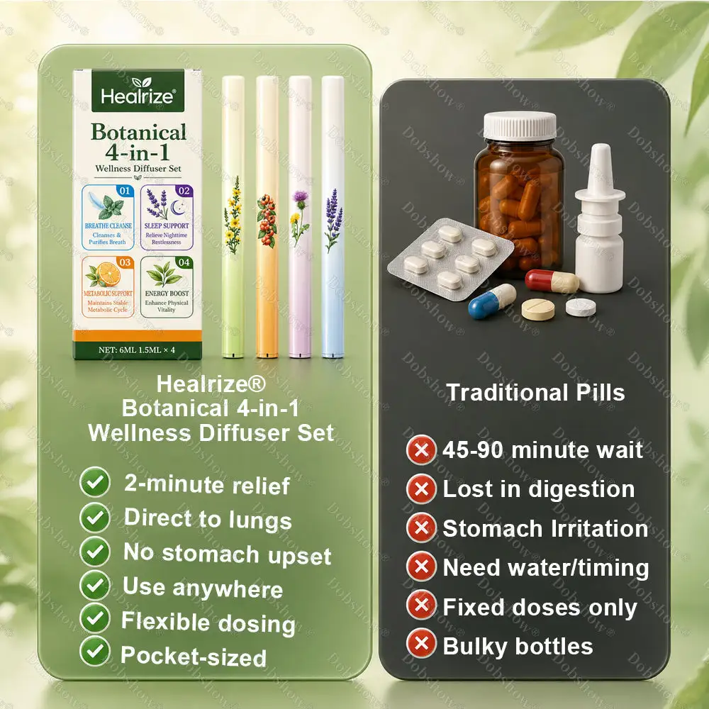 Botanical 4-in-1 Wellness Diffuser Set - Image 3