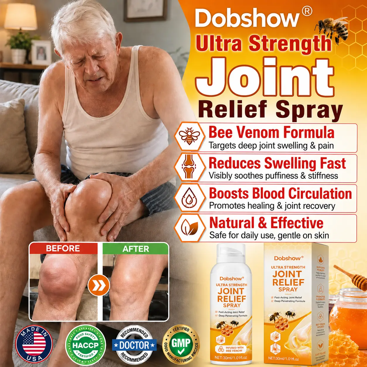 Ultra Strength Joint Relief Spray
