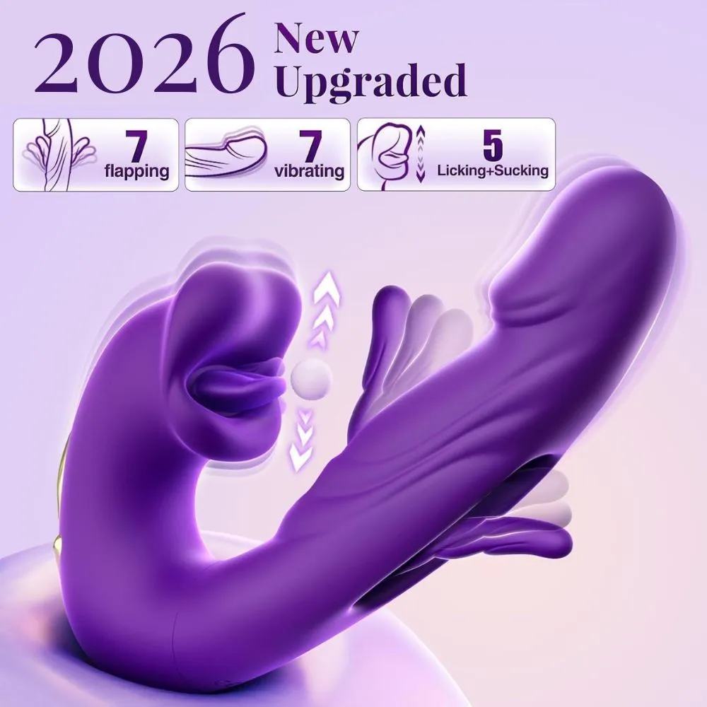 4-in-1 Flapping & Licking Vibrator - Image 10
