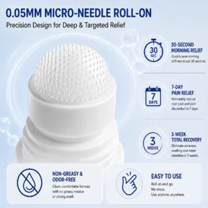 Alternative view of 0.05mm Microneedle Fast-Acting Joint & Bone Relief Roll-On