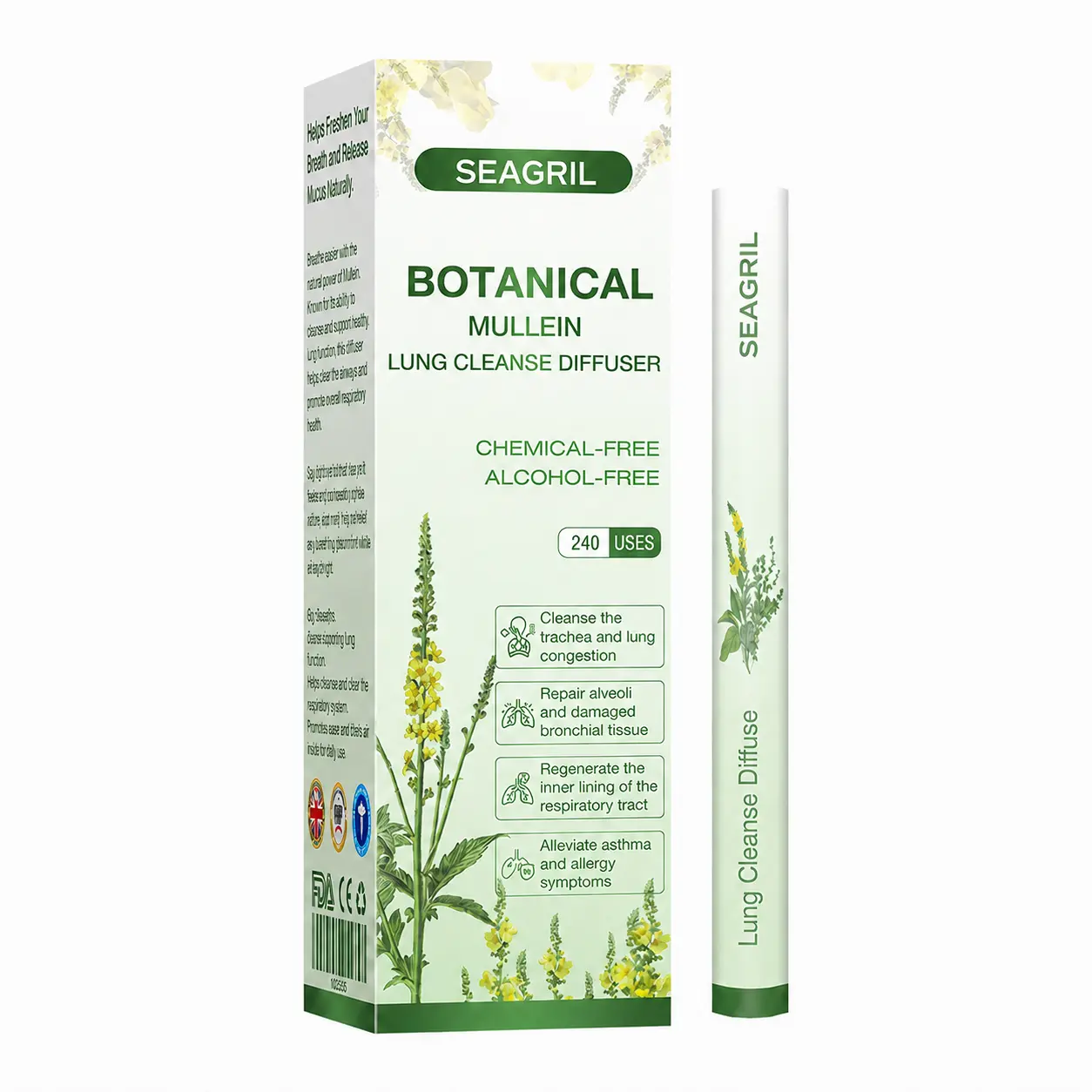 Botanical Mullein Lung Cleanse Diffuser - Image 11