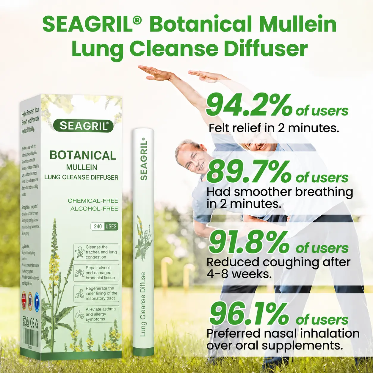 Botanical Mullein Lung Cleanse Diffuser - Image 3