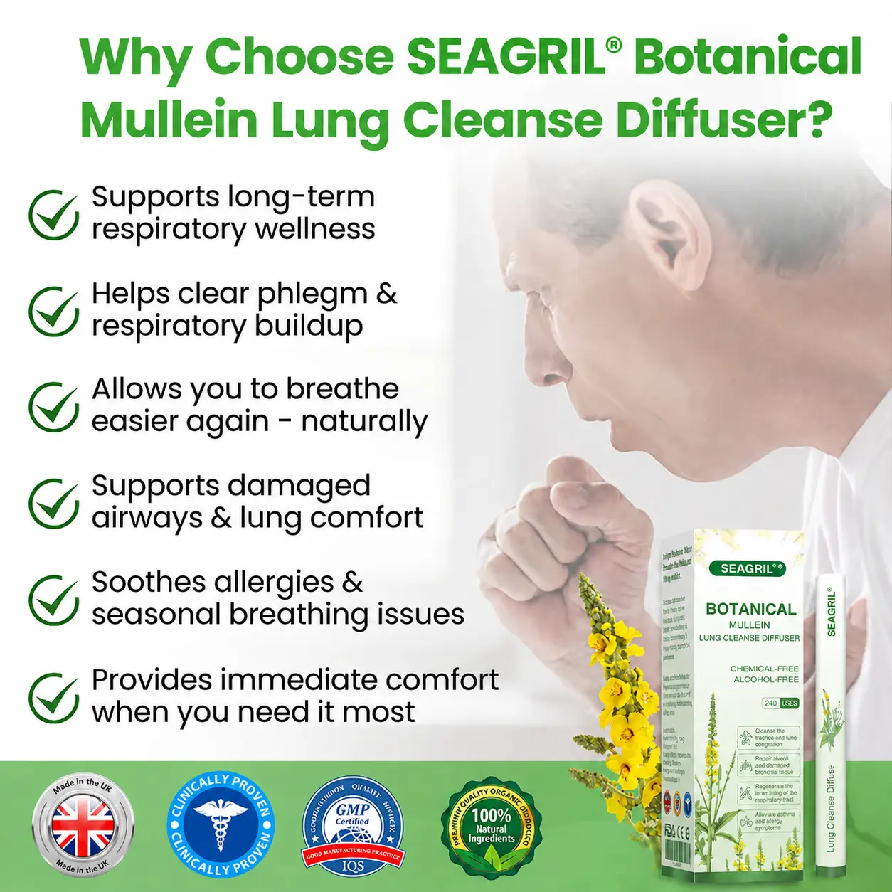 Botanical Mullein Lung Cleanse Diffuser - Image 5