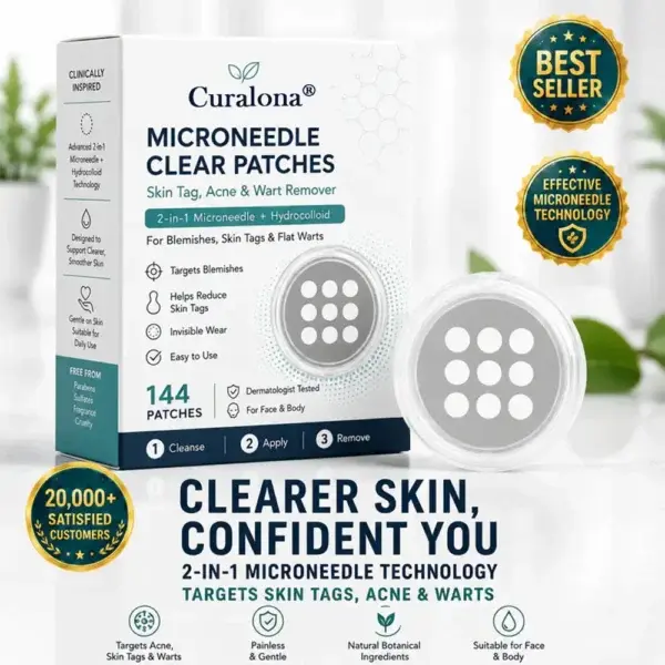 2-in-1 Microneedle & Hydrocolloid Patch - Image 3