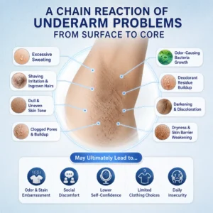 Alternative view of 2-in-1 Nano Underarm Deodorizing & Melanin-Control Patches