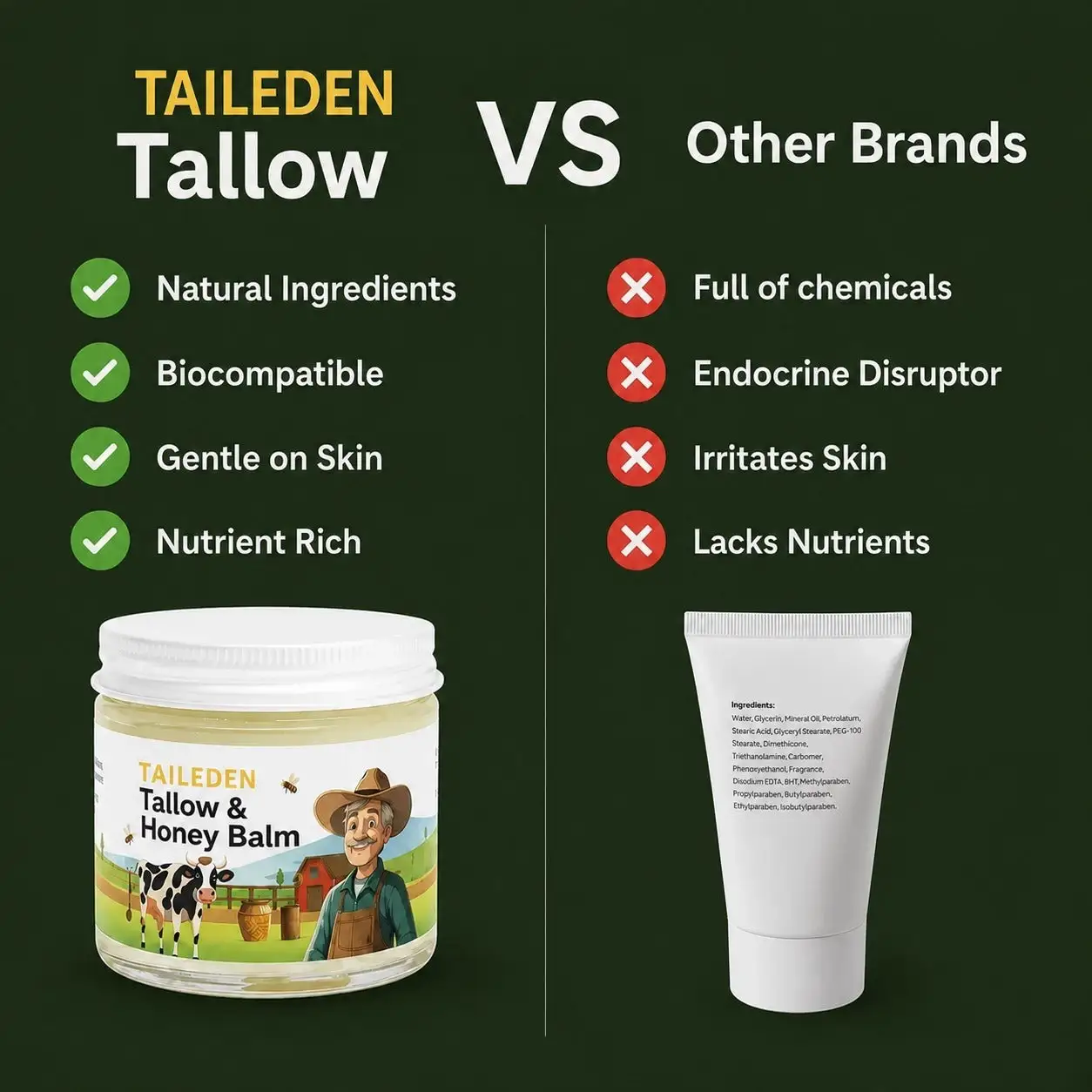 Tallow & Honey Deep Moisture Balm - Image 6