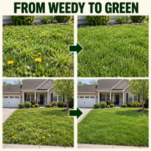 Alternative view of 🔥 5-in-1 Weed & Feed | Fast-Acting Dual-Action Granules for Stubborn Lawn Weeds & a Greener-Looking Lawn