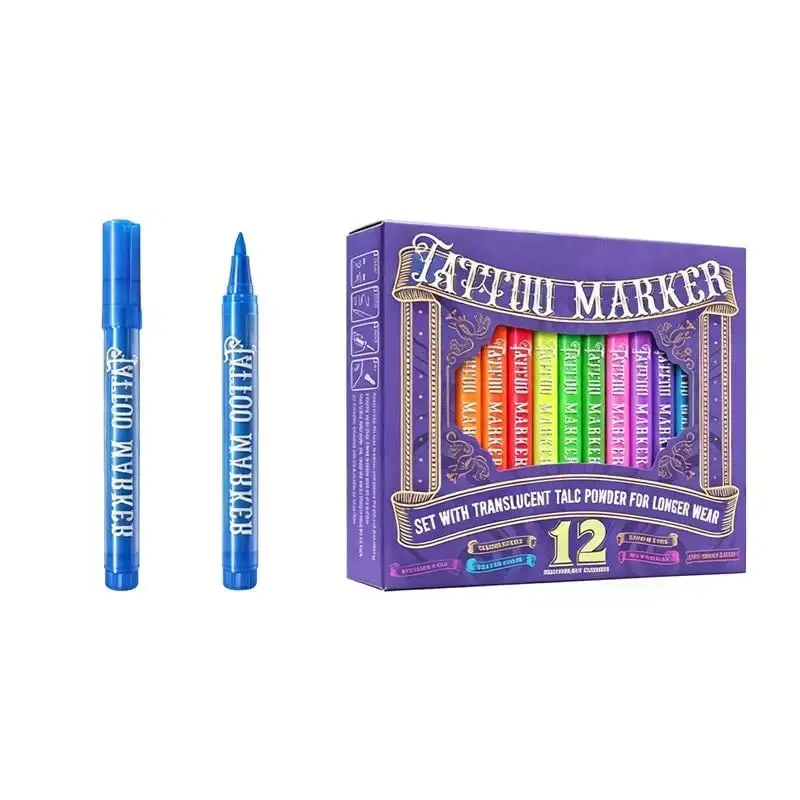 Neslemy Glow Party Tattoo Pens - Image 9