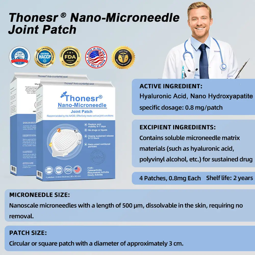 Nano-microneedle joint patch - Image 14